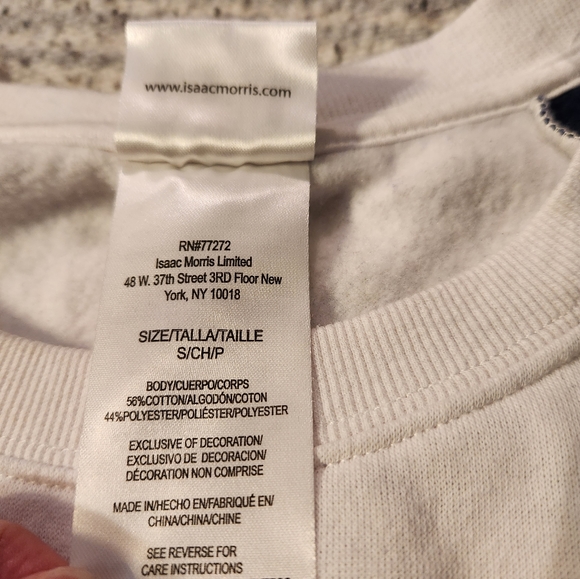 Womens America color block crewneck, size small - Picture 6 of 11